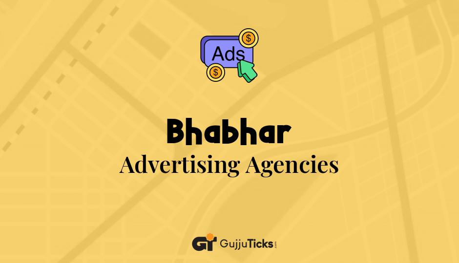 Advertising Agencies in Bhabhar