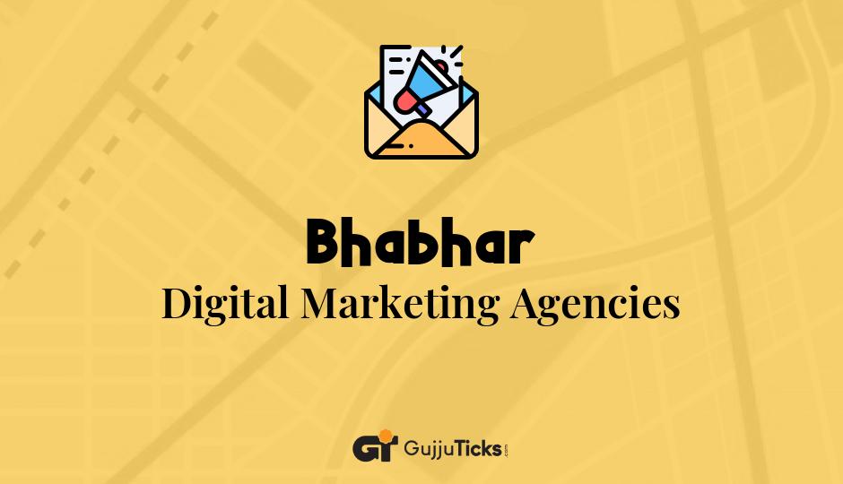 Digital Marketing Agencies in Bhabhar