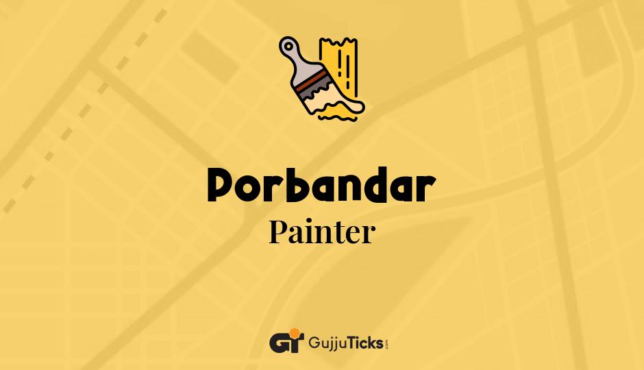 Painter in Porbandar