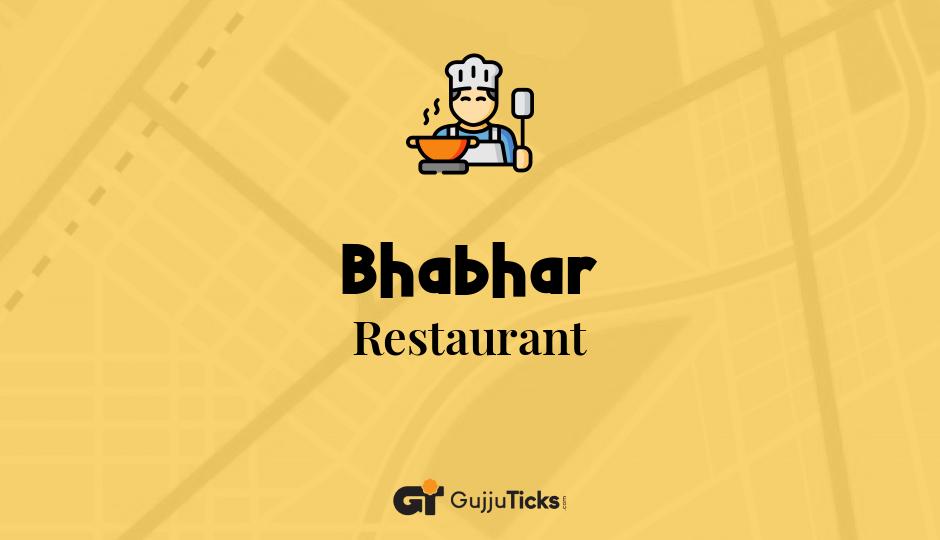 Restaurant in Bhabhar