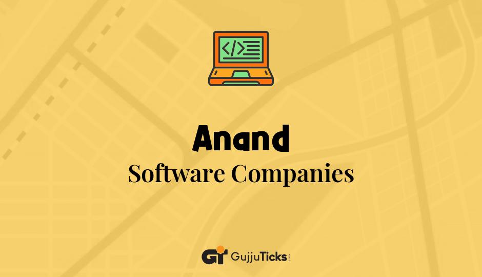 Software Companies in Anand