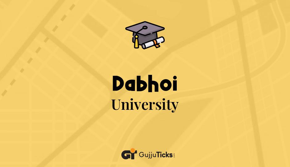 University in Dabhoi