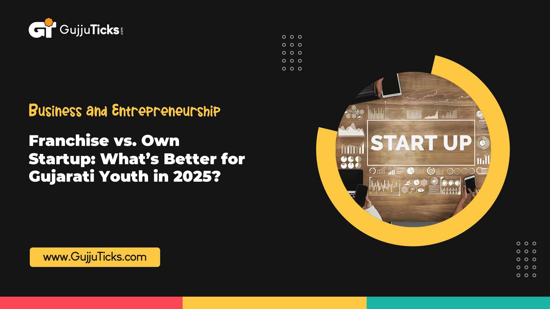 Franchise vs. Own Startup: What’s Better for Gujarati Youth in 2025? Image
