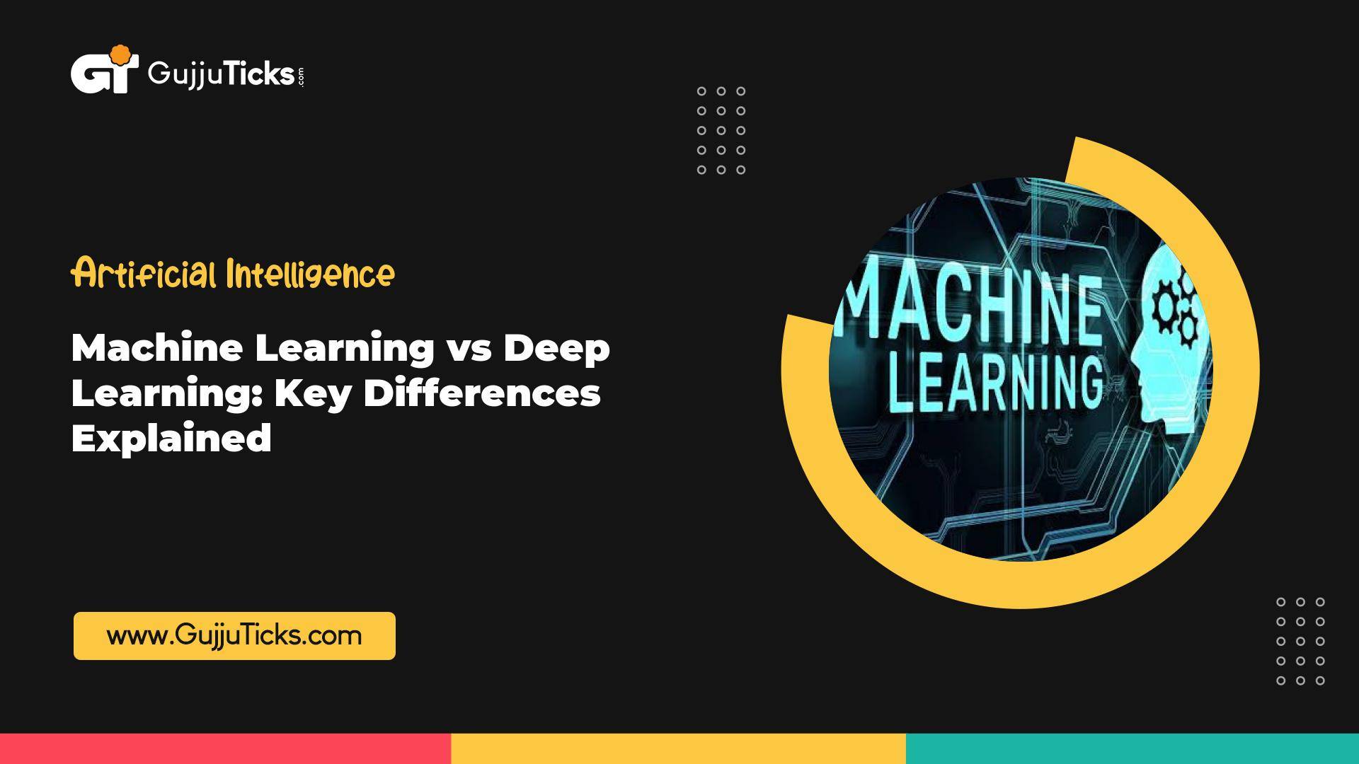 Machine Learning vs Deep Learning: Key Differences Explained Image