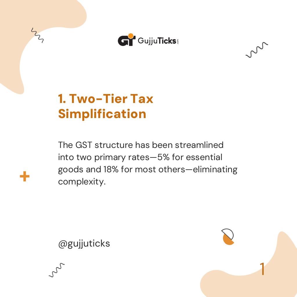 1. Two-Tier Tax Simplification