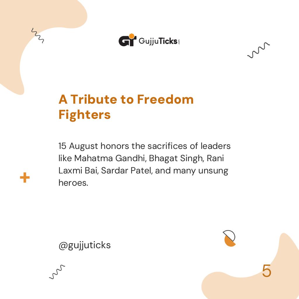A Tribute to Freedom Fighters