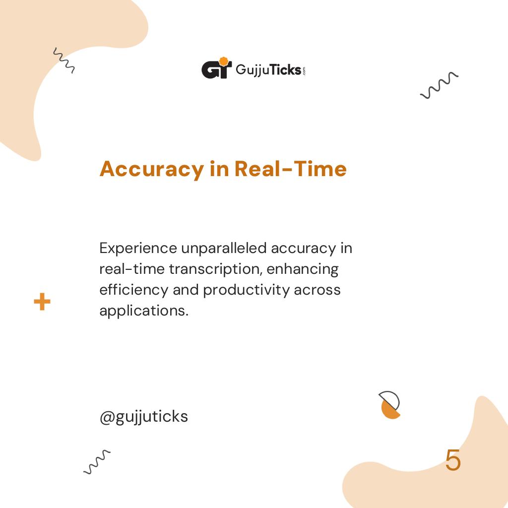 Accuracy in Real-Time