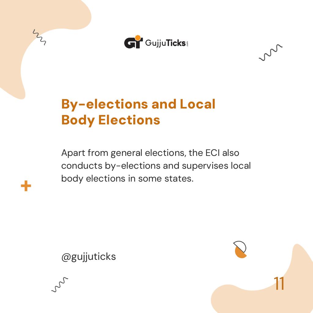 By-elections and Local Body Elections