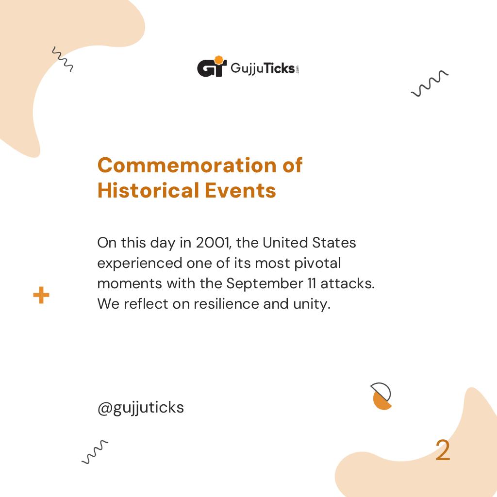 Commemoration of Historical Events