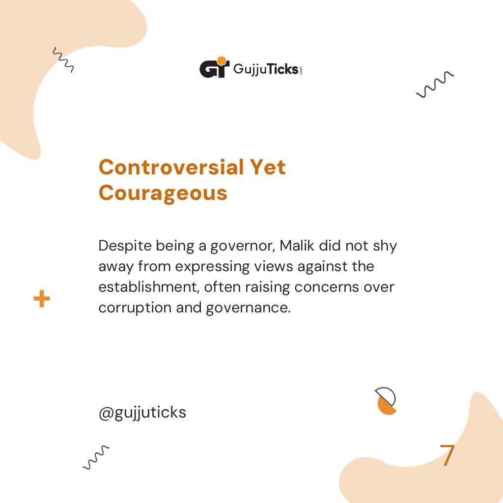 Controversial Yet Courageous