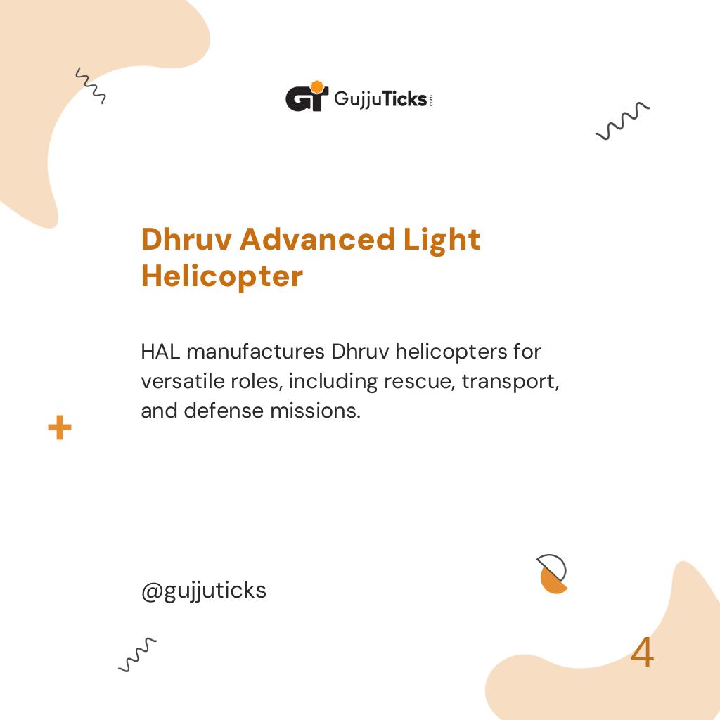 Dhruv Advanced Light Helicopter