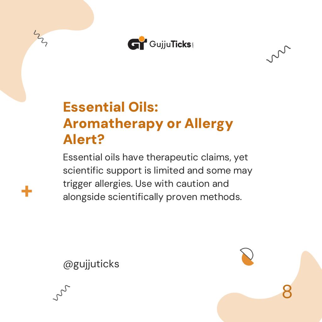 Essential Oils: Aromatherapy or Allergy Alert?
