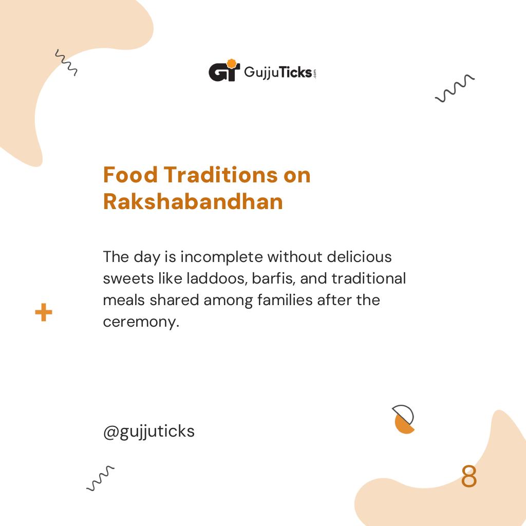 Food Traditions on Rakshabandhan