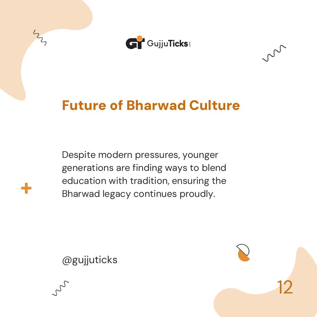 Future of Bharwad Culture