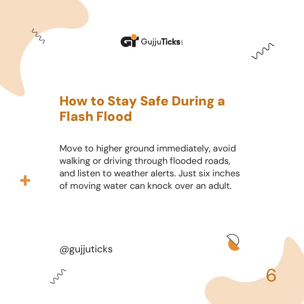How to Stay Safe During a Flash Flood