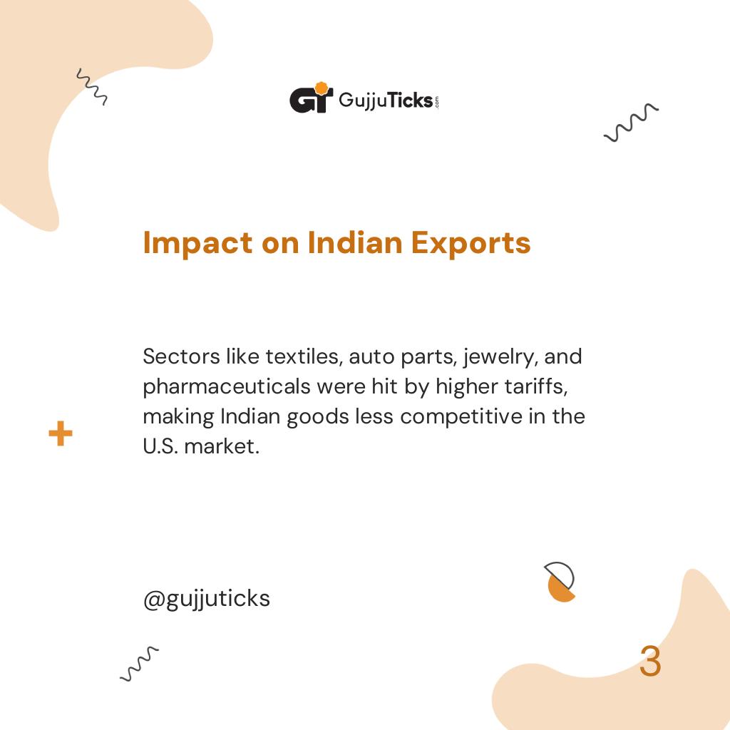 Impact on Indian Exports