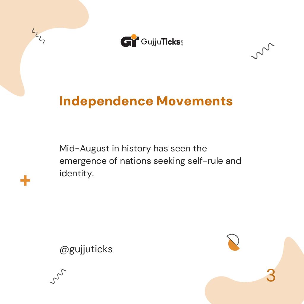 Independence Movements