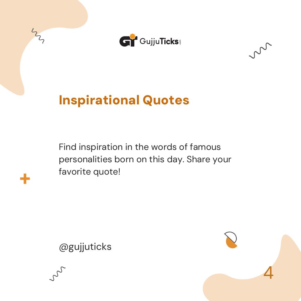 Inspirational Quotes