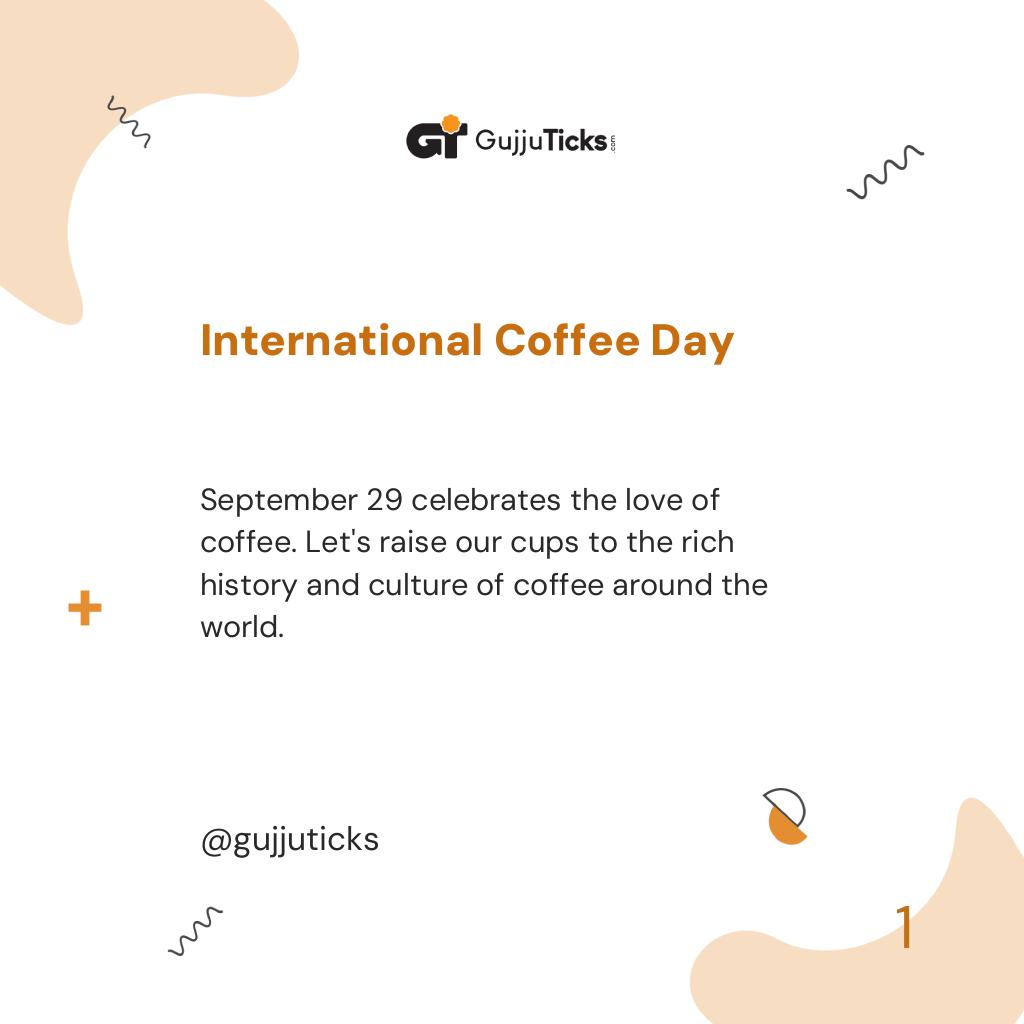 International Coffee Day