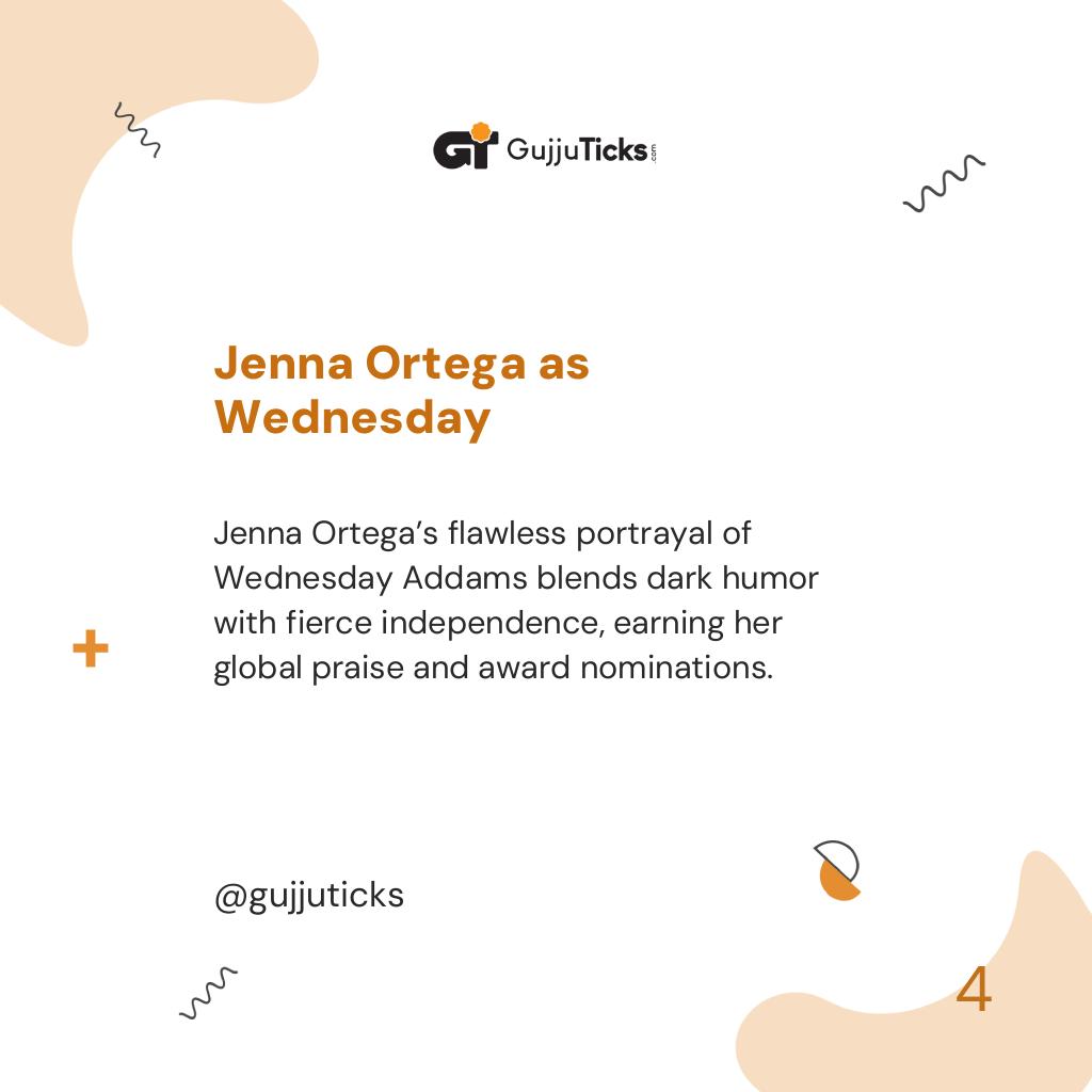 Jenna Ortega as Wednesday