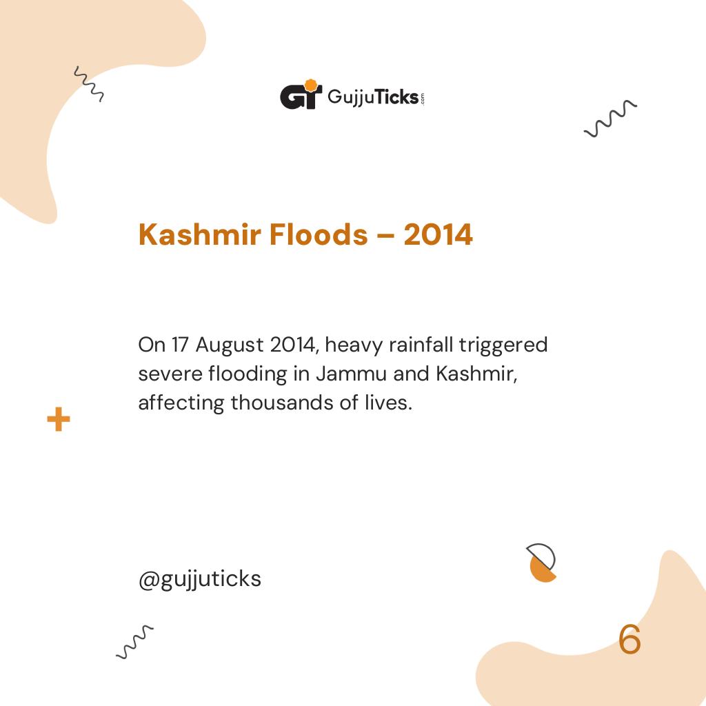 Kashmir Floods – 2014