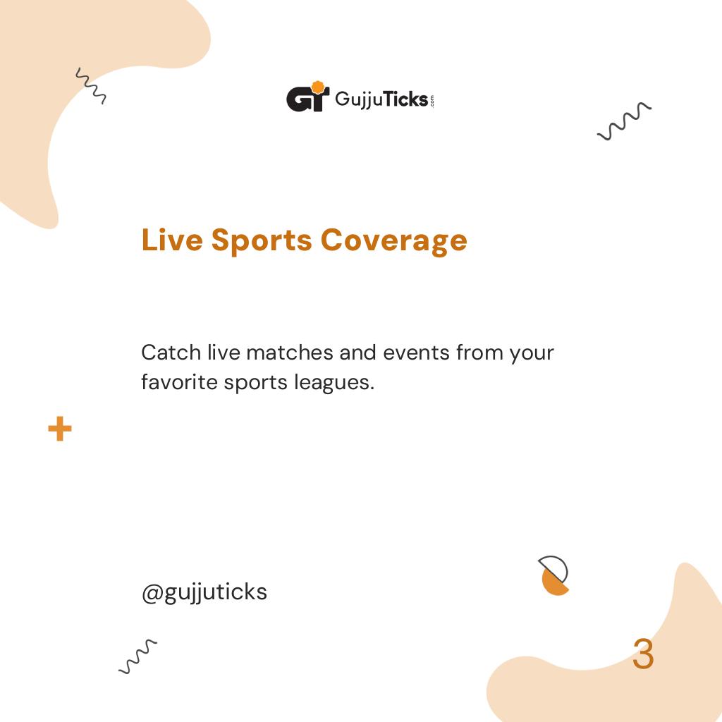 Live Sports Coverage