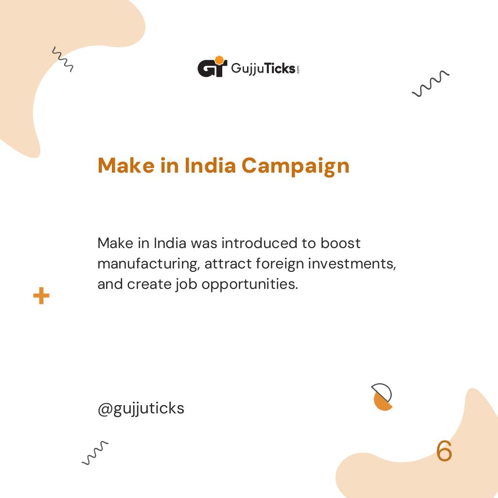 Make in India Campaign