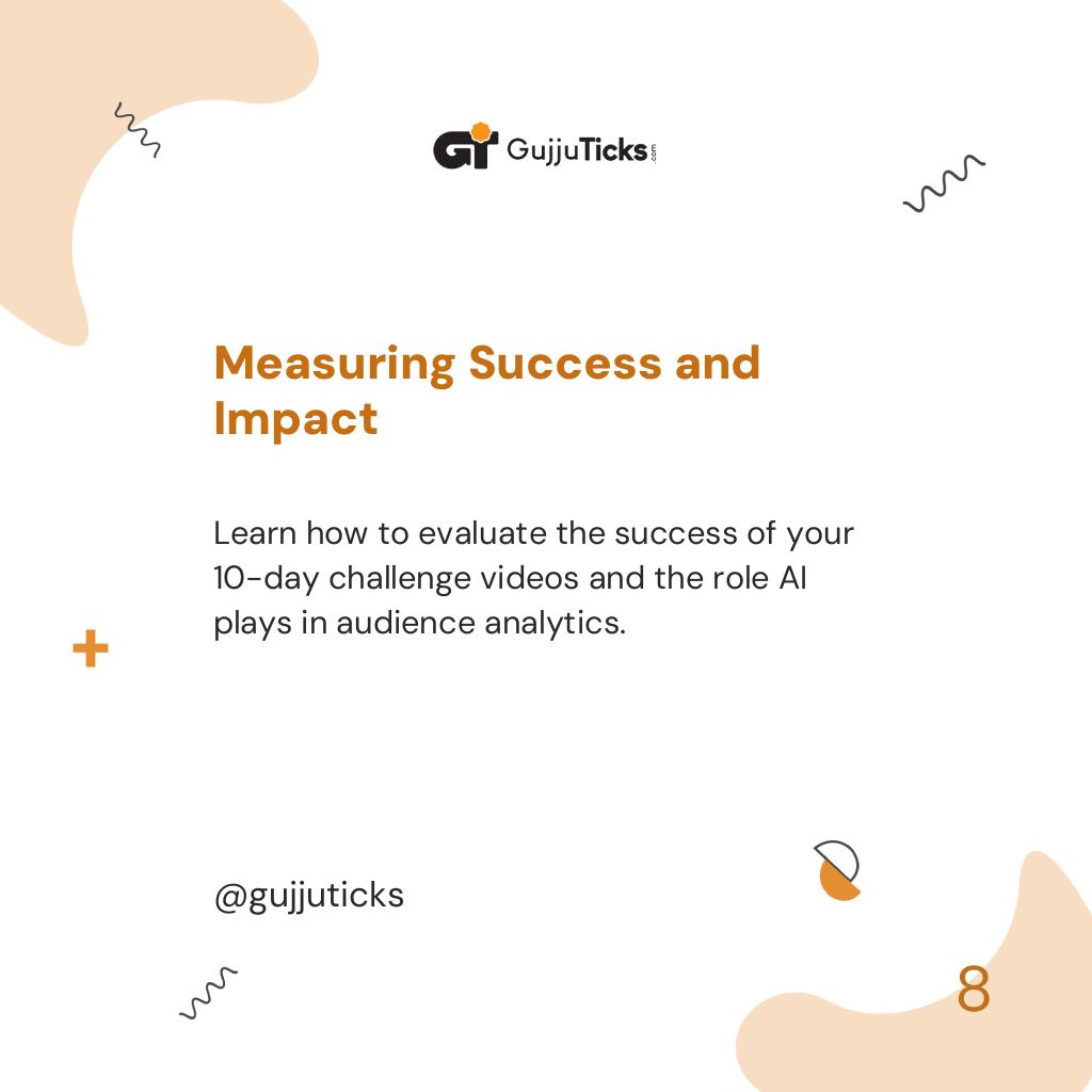 Measuring Success and Impact