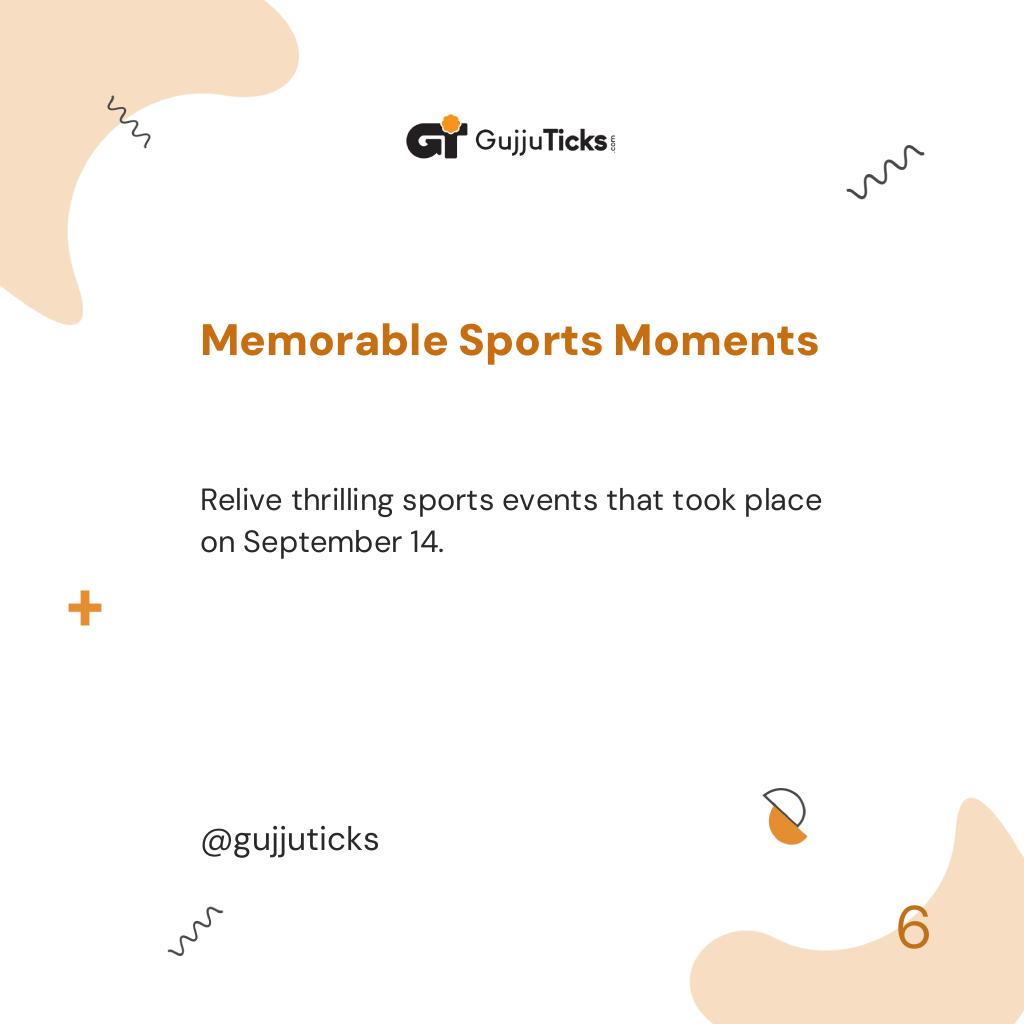 Memorable Sports Moments