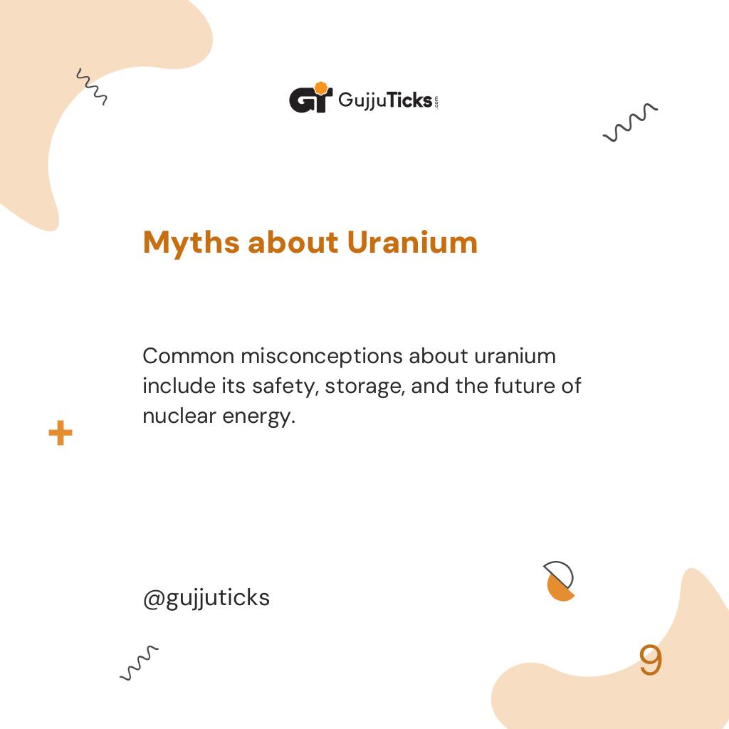 Myths about Uranium