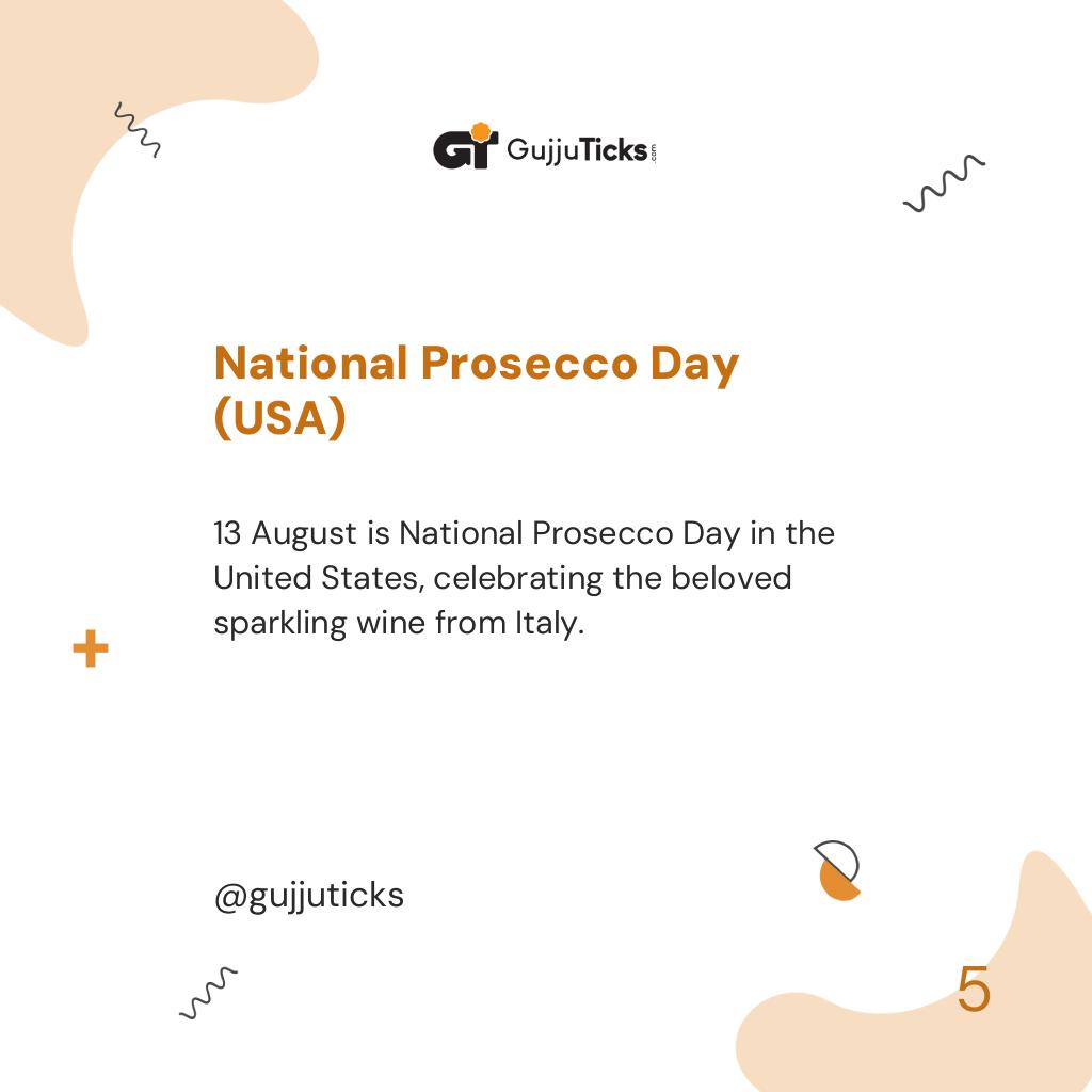 National Prosecco Day (USA)