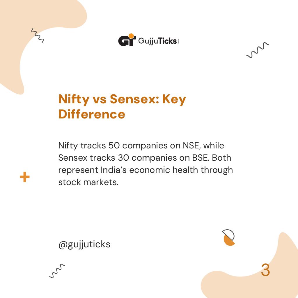 Nifty vs Sensex: Key Difference
