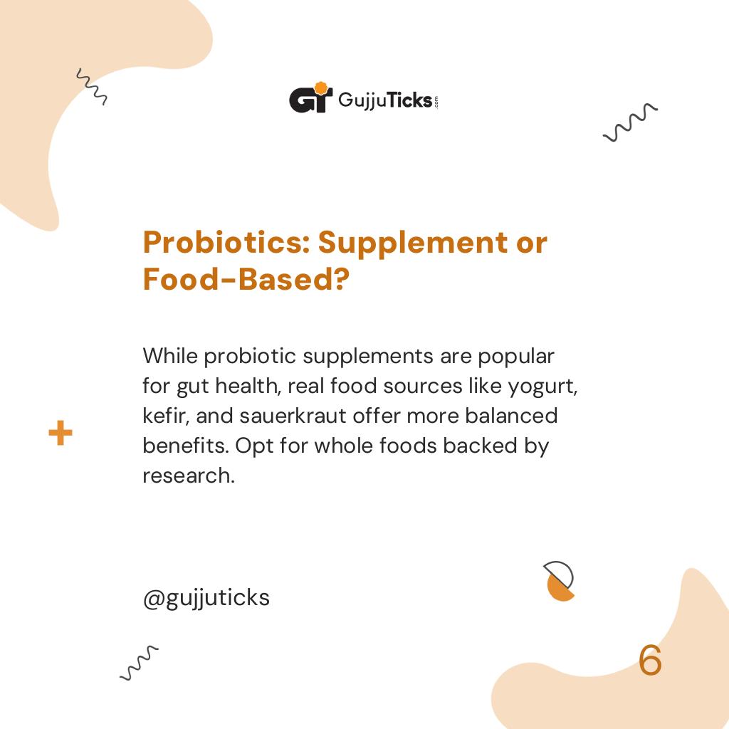 Probiotics: Supplement or Food-Based?