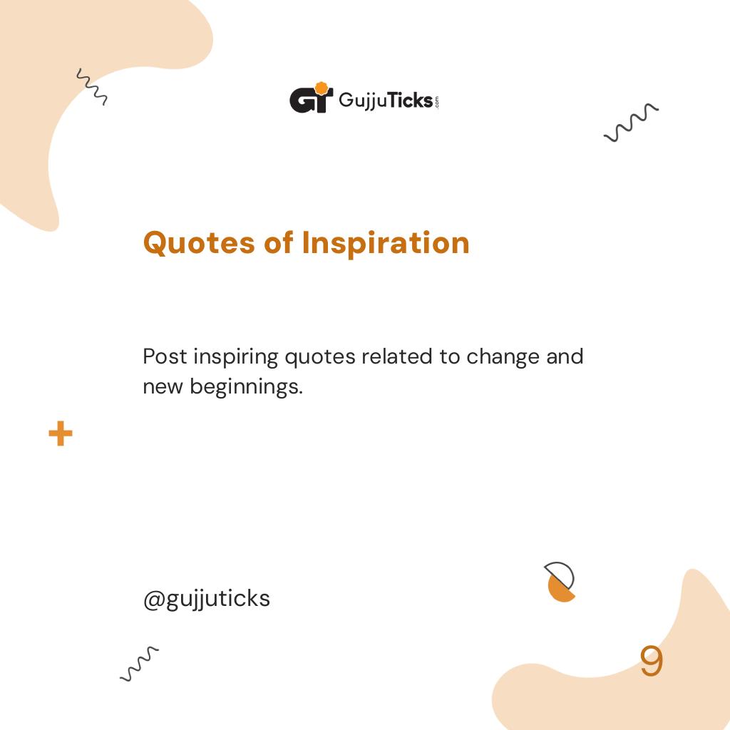 Quotes of Inspiration