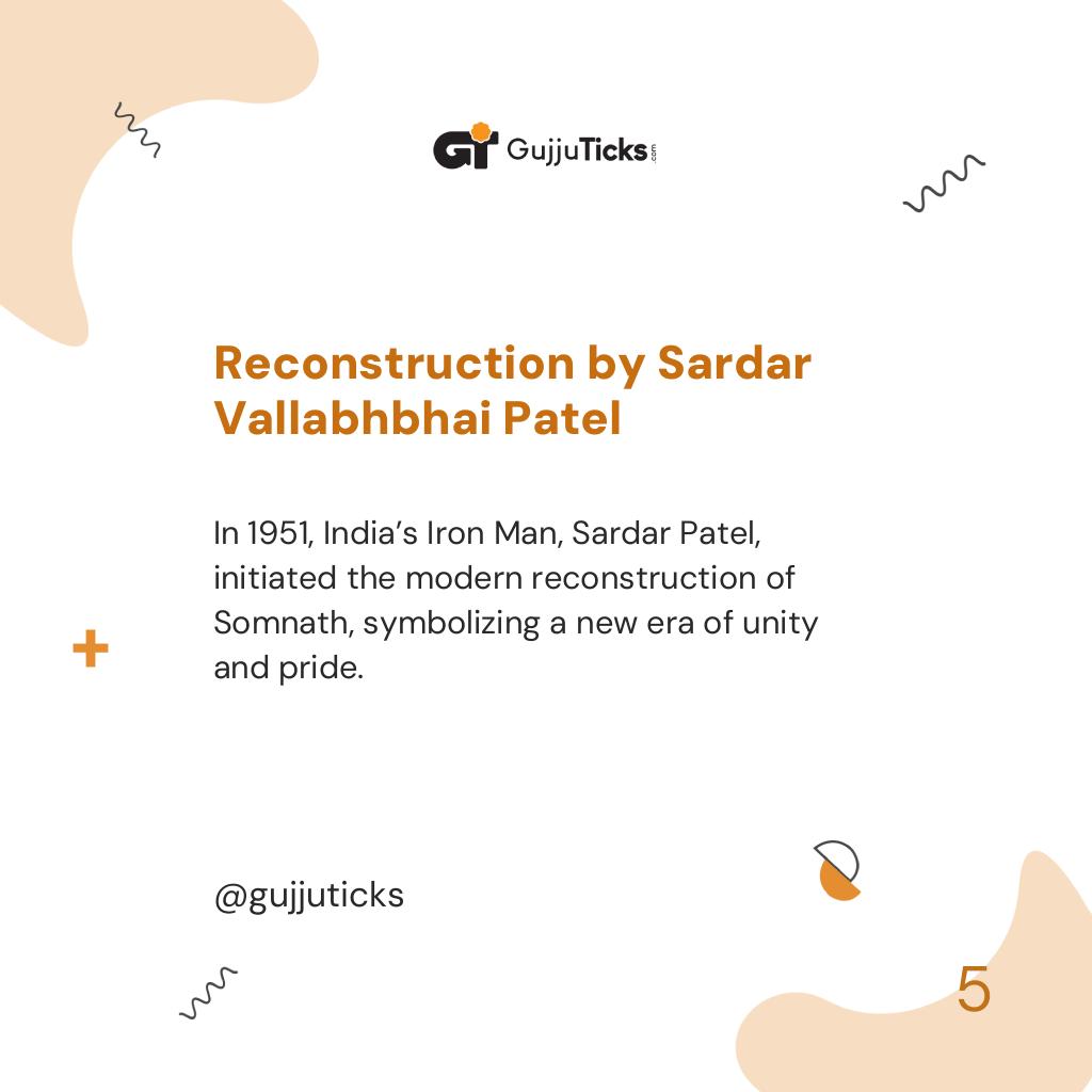 Reconstruction by Sardar Vallabhbhai Patel
