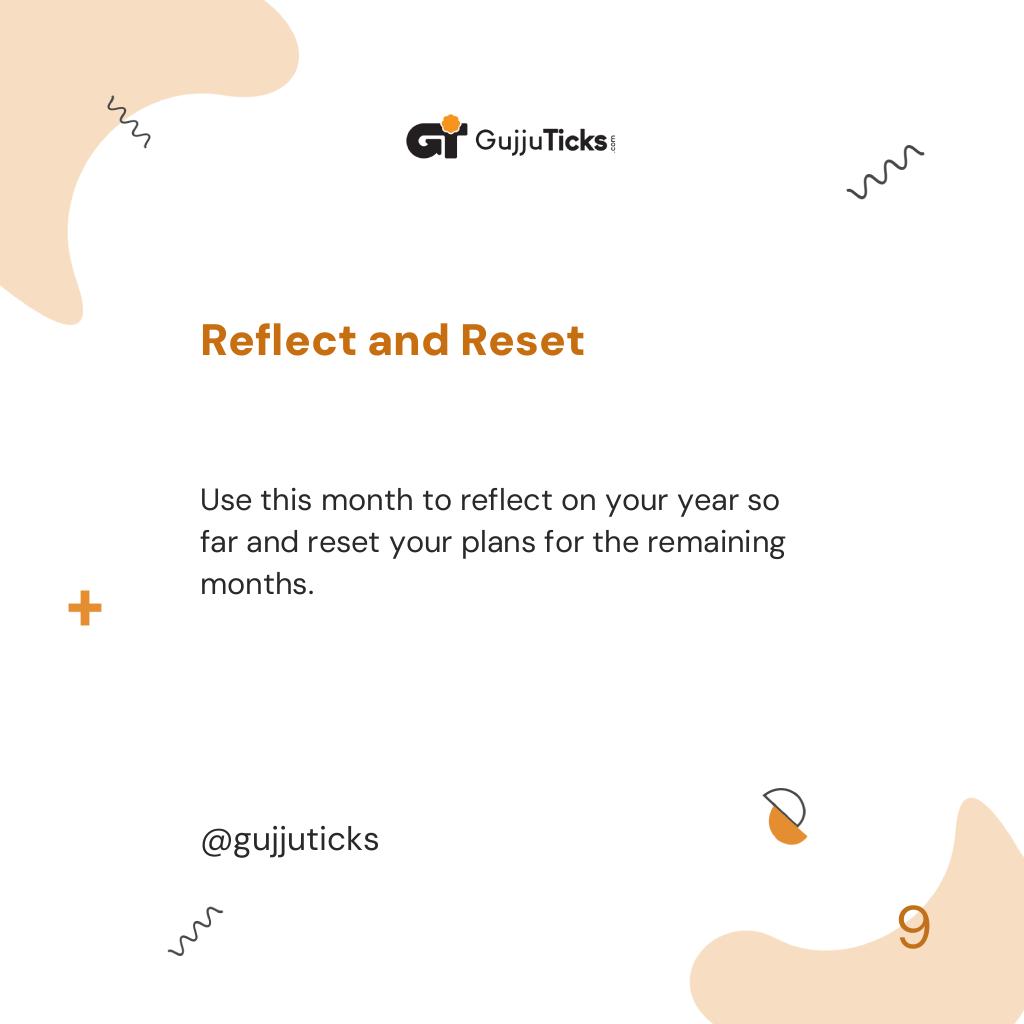 Reflect and Reset