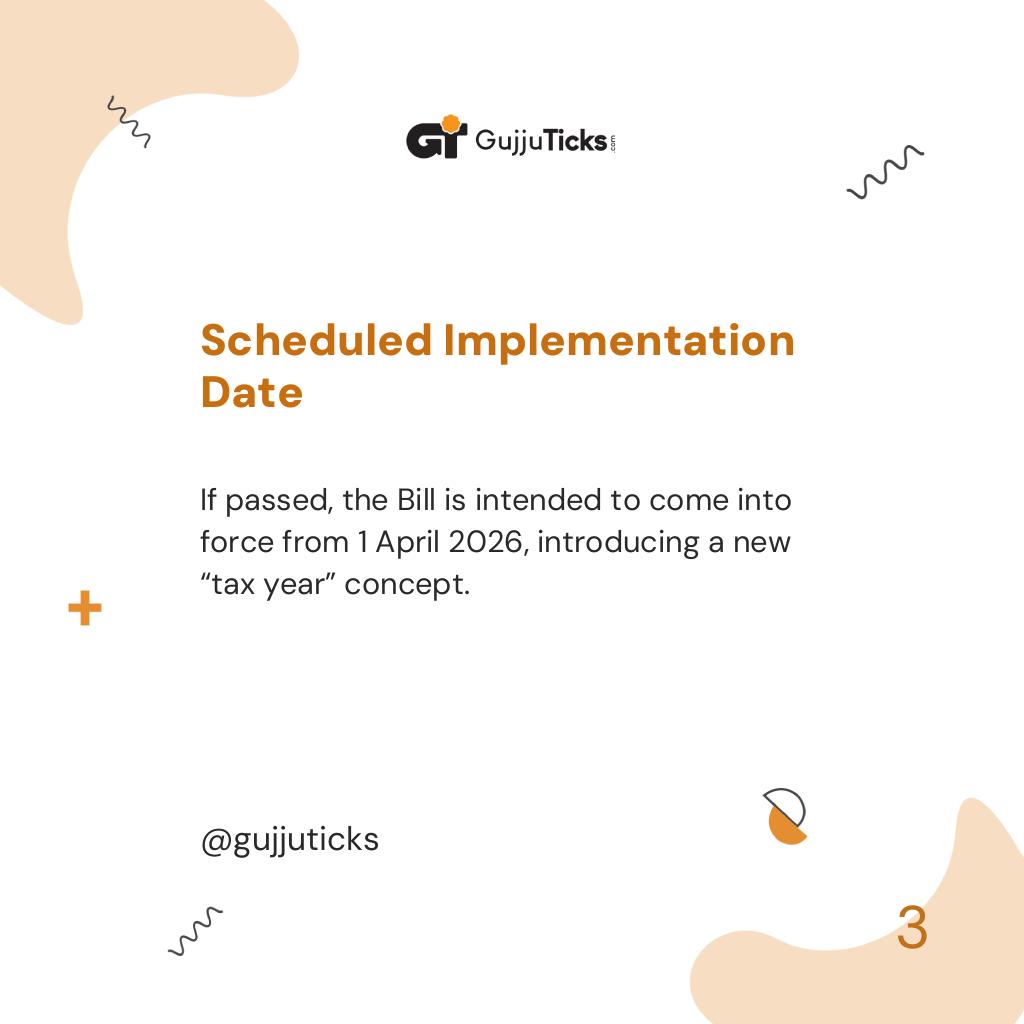 Scheduled Implementation Date