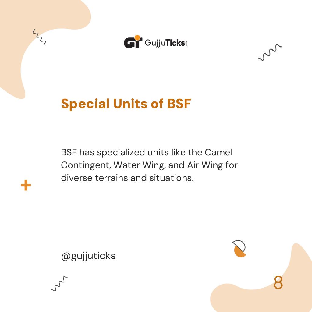 Special Units of BSF