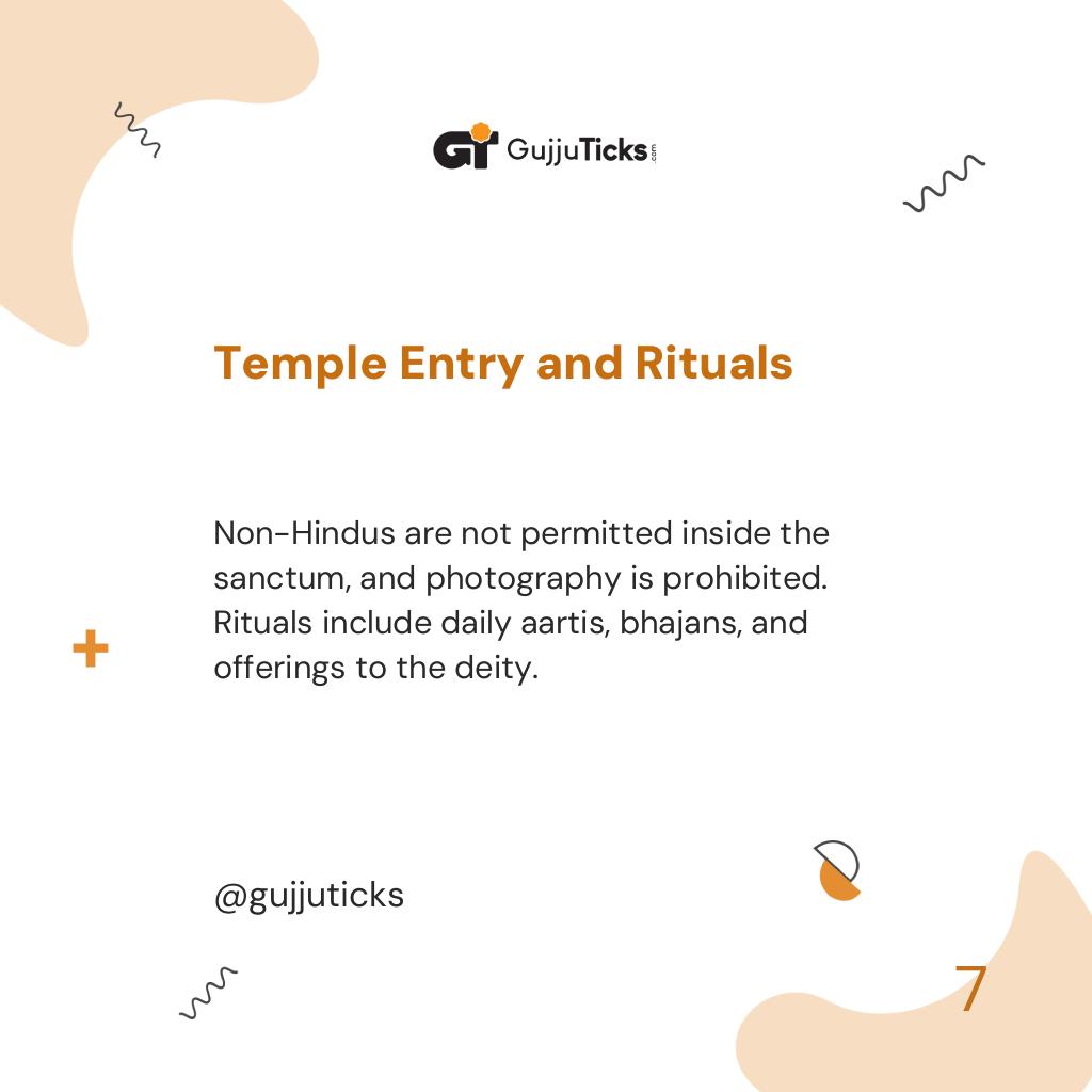 Temple Entry and Rituals