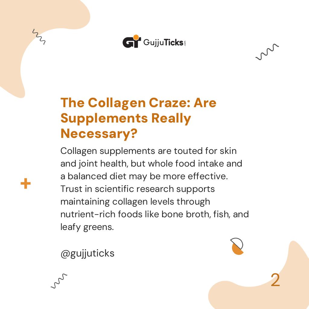 The Collagen Craze: Are Supplements Really Necessary?