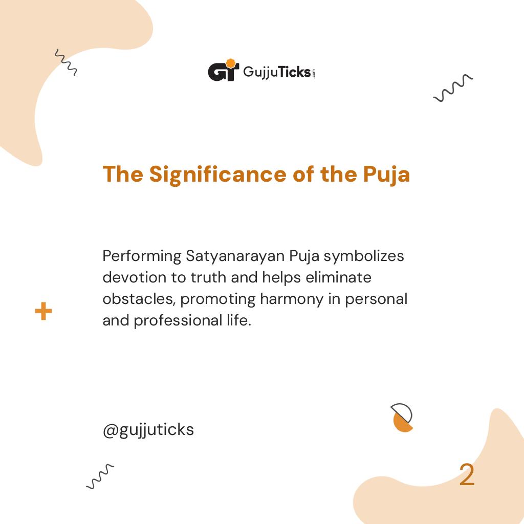 The Significance of the Puja