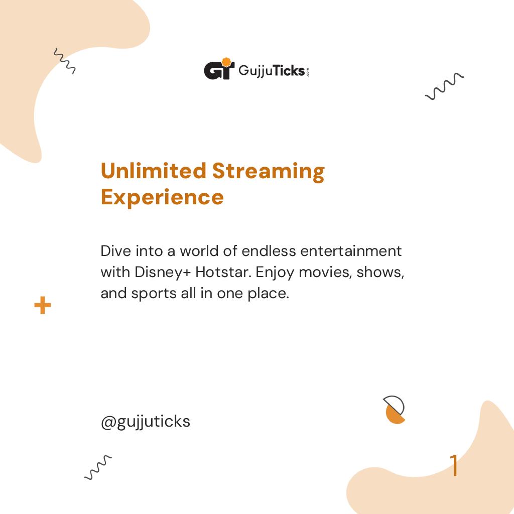 Unlimited Streaming Experience