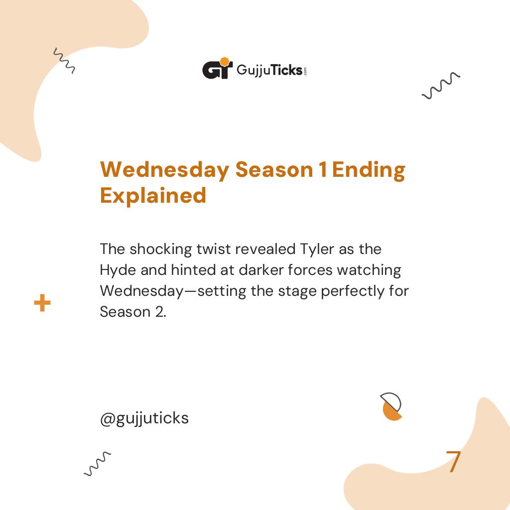 Wednesday Season 1 Ending Explained