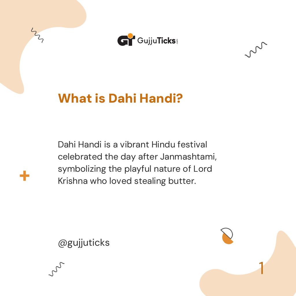 What is Dahi Handi?