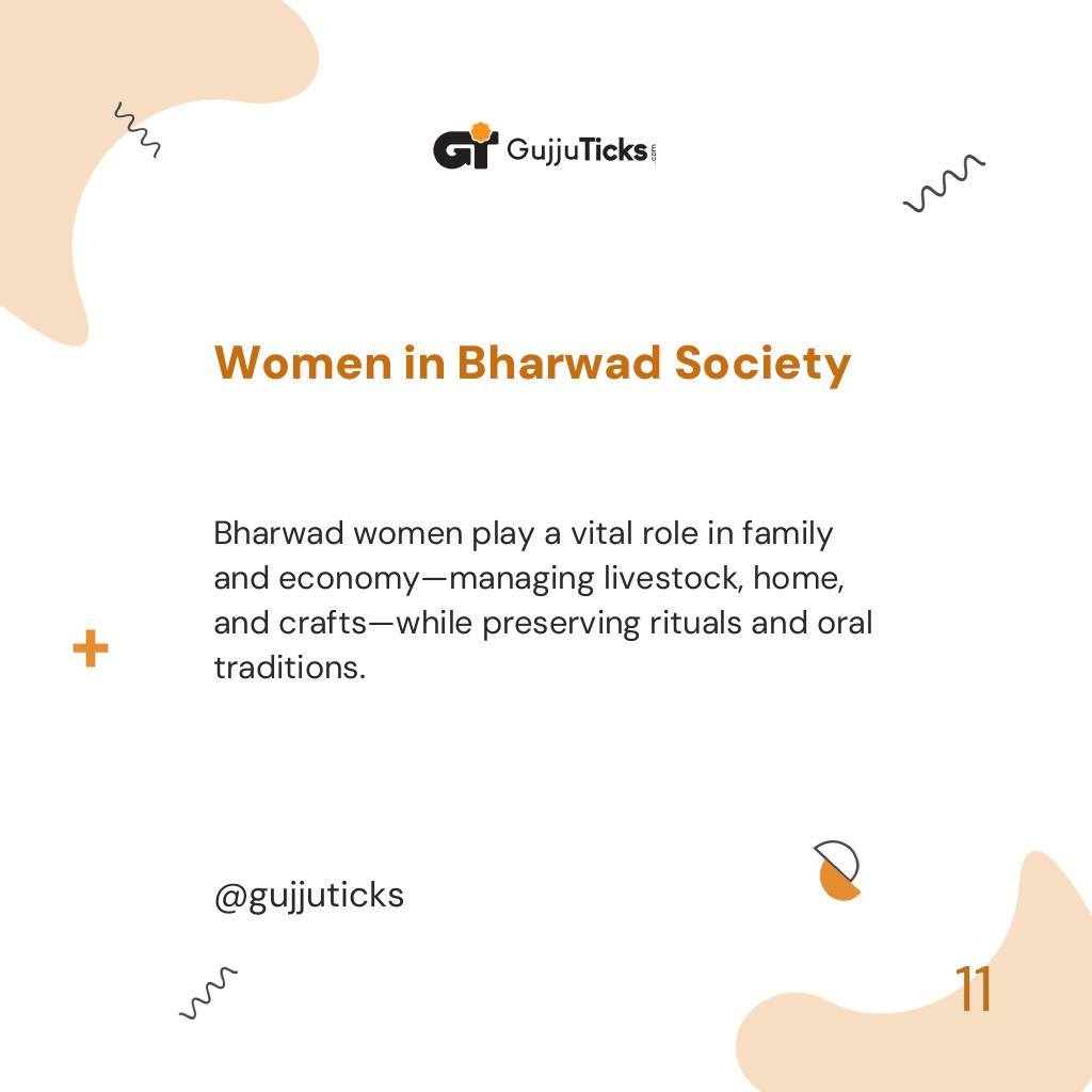 Women in Bharwad Society
