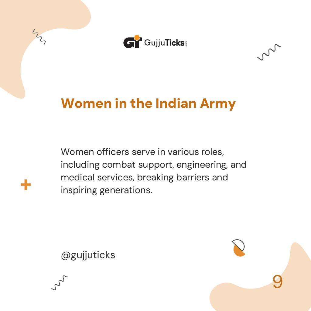 Women in the Indian Army