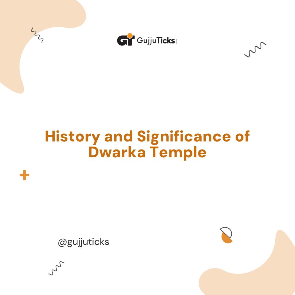 History and Significance of Dwarka Temple Image